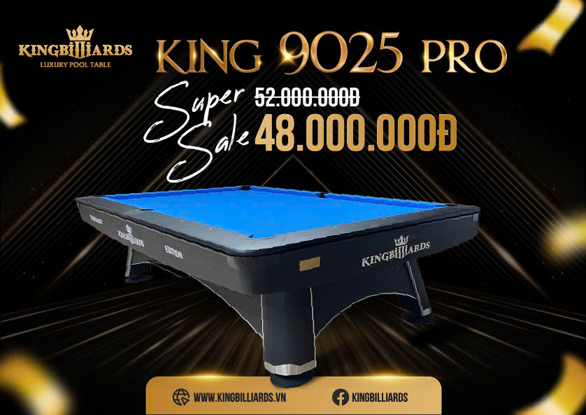 Bàn Bi-a KING 9025 PRO
