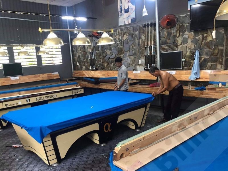 bọc cao su băng bàn bida